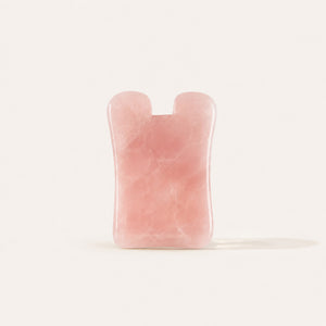 ROSE QUARTZ SQUARE - GUA SHA