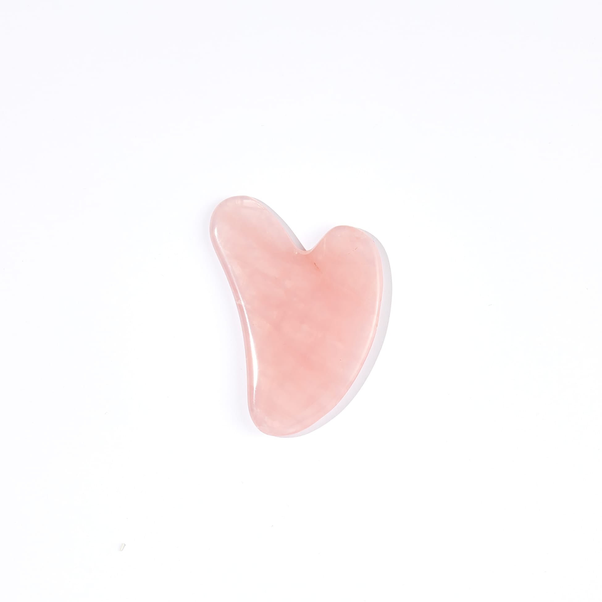 ROSE QUARTZ HEART - GUA SHA