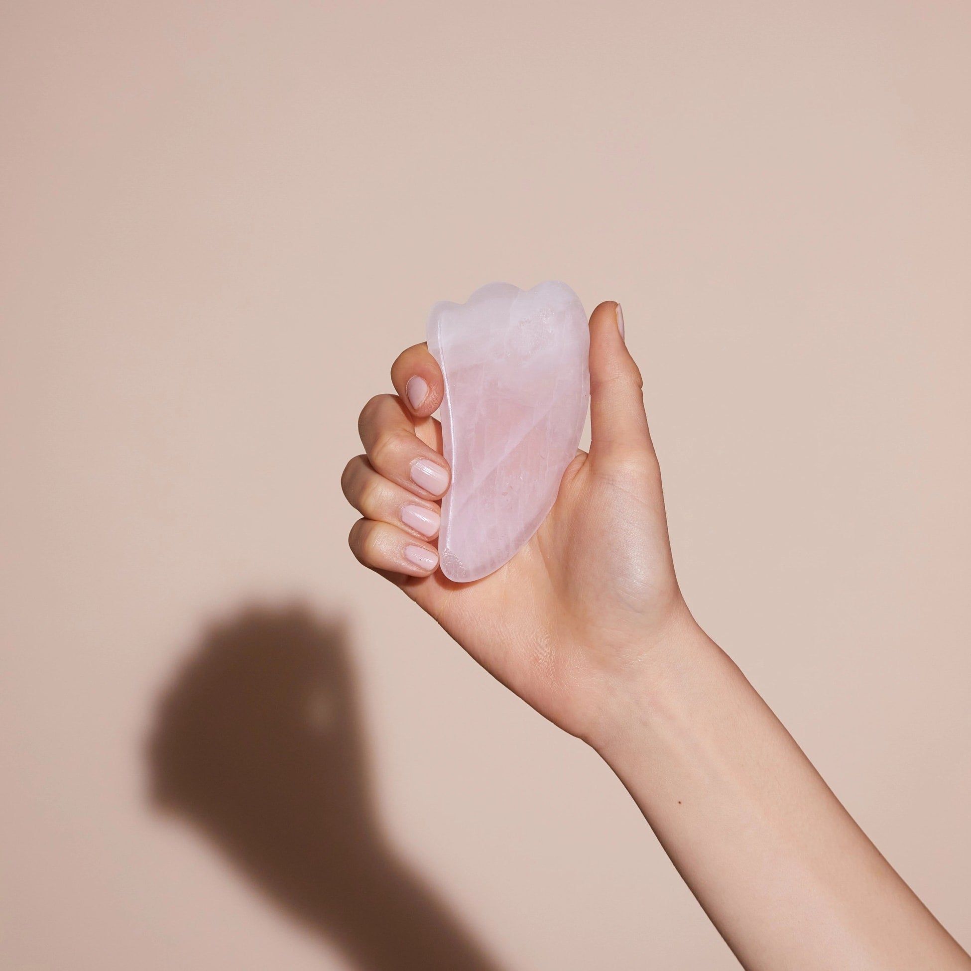 ROSE QUARTZ HEART- MERMAİD - GUA SHA
